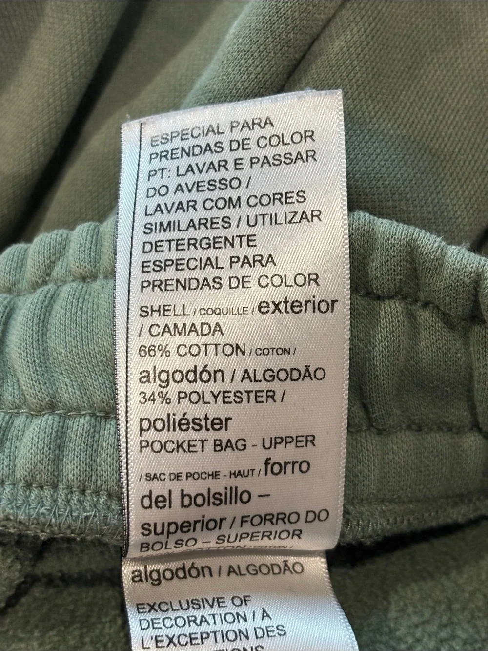 Puma Sage Green Fleece Jogger Pants